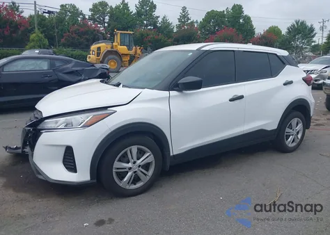 2024 Nissan Kicks S Xtronic Cvt z USA, uszkodzony, nr VIN 3N1CP5BV4RL516976